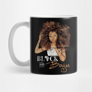 Cute Girl Black And Boujee Mug